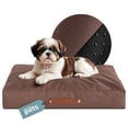 thumbnail image 1 of Cama Antiestrés ESQUIMAL Café de Foam Lavable para Perro y Gato, Chico, 1 of 6