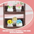 thumbnail image 6 of 15pcs Dollhouse Flower Miniature Mini Miniature Potted Flower Model Artificial Flowerpot Dollhouse Decor, 6 of 6