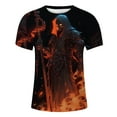 thumbnail image 4 of LUOGENLI T-shirts pour Homme T Shirt Classique Chemise pour Homme pour le Cœur des Vêtements pour Homme T-shirts Amusants pour Hommes T-shirts Graphiques Vêtements d'Été T-shirts Amusants pour Hommes T-shirts Graphiques Vêtements d'Été Rouge P, 4 of 4