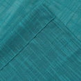 thumbnail image 4 of Teal Linen Curtains Nickel Grommet Semi-Sheer Curtains - Energy Saving Light Filtering Window Treatments Draperies for Bedroom/Living Room/Sliding Door, Teal, 2 Panels, 52 x 84 - I, 4 of 5