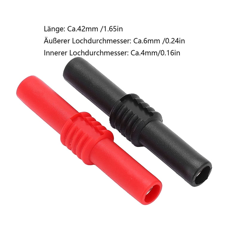 RS PRO Red Male Banana Plug, 4 mm Connector, Solder Termination, 10A, 1000V, Tin Plating | RS