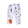thumbnail image 4 of Pudcoco Babies Halloween Clothes Set+Black Romper and Printing Trousers, 4 of 9