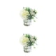 thumbnail image 1 of Naiovety 2 piezas de flores falsas de hortensia de seda de bajo mantenimiento para interiores o exteriores fáciles de limpiar y duraderas Type3 NO3, 1 of 6