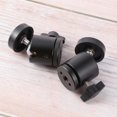 thumbnail image 4 of SHISUYAN 2 Pcs 360 Degrees Mini Tripod Head Tripod Ball Head 1/4" Threaded Camera Tripod Holder, 4 of 9