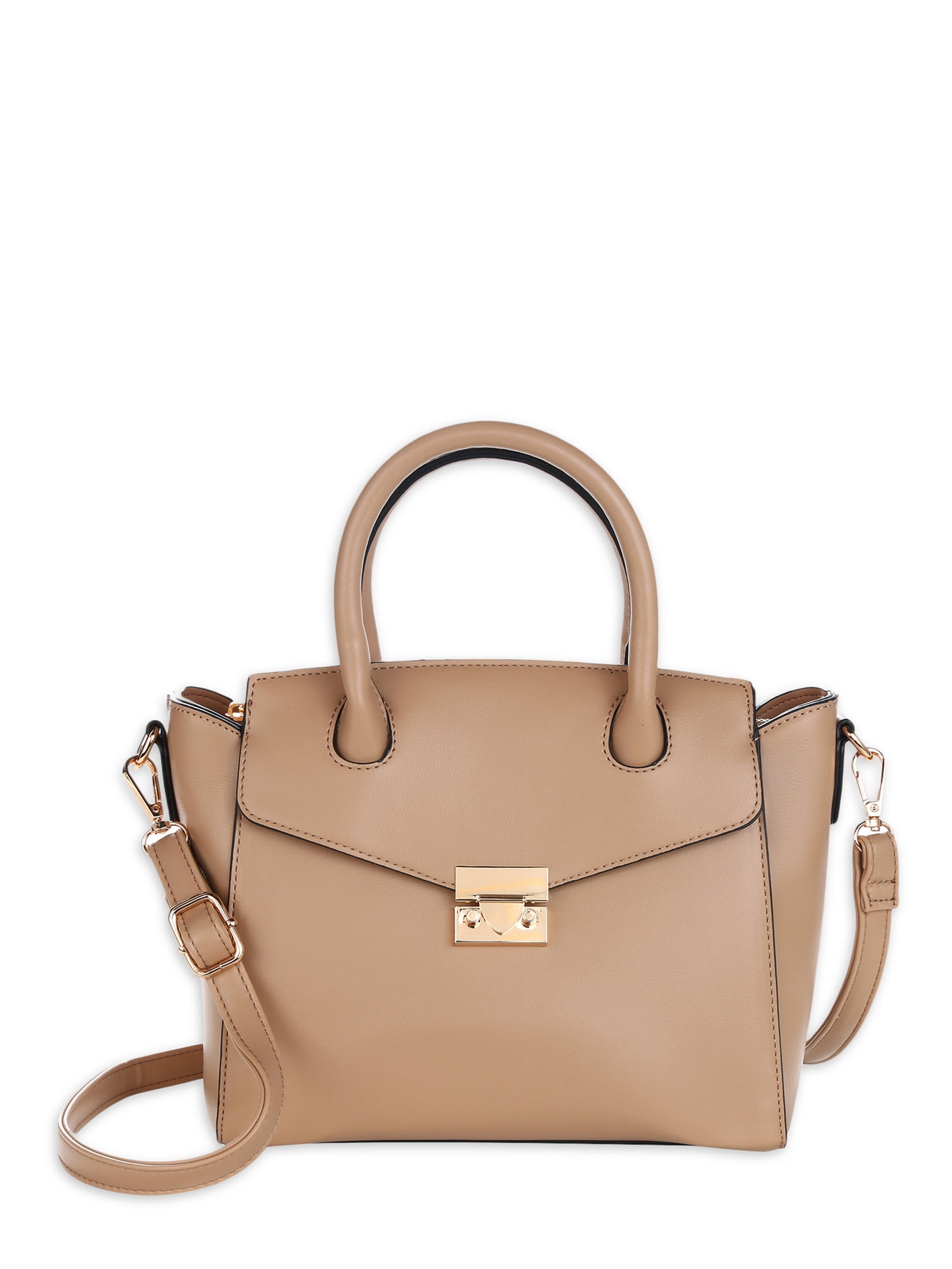 structured satchel purse