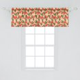 thumbnail image 2 of Ambesonne Cactus Window Valance, Zigzag Background Plant, 54" X 18", Multicolor, 2 of 3