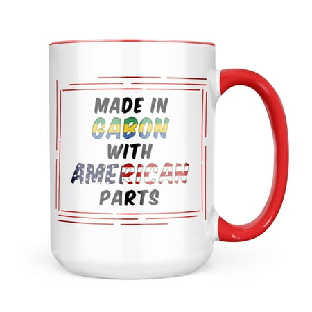 

Neonblond American Parts but Made in Gabon Mug gift for Coffee Tea lovers