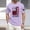 002Purple, variant on Hogleaql 250th Anniversary Tops, Men's Crew Neck American Flag Print Short Sleeve T-Shirts Patriotic Fashion Independence Day Loose Shirts Red 4XL