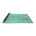 thumbnail image 2 of Ahgly Company Indoor Rectangle Abstract Light Blue Modern Area Rugs, 8' x 12', 2 of 4