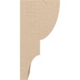 thumbnail image 3 of 5"W x 5"D x 10"H Wide Ridgewood Rough Cedar Woodgrain TimberThane Corbel, Primed Tan, 3 of 6
