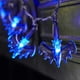 thumbnail image 4 of EeaseMX Guirnalda de 10 luces LED con forma de murciélago, decorativas para fiestas, interiores y exteriores (azul), 4 of 4