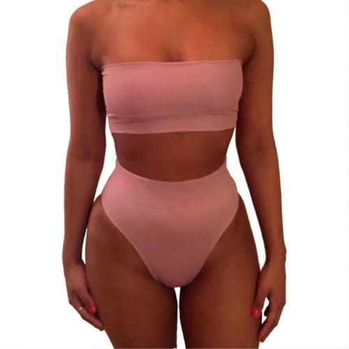 strapless bathing suits