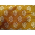 thumbnail image 5 of oneOone Cotton Silk Yellow Fabric Block Craft Projects Decor Fabric Printed By The Yard 42 Inch Wide-32, 5 of 5