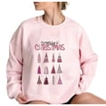 thumbnail image 2 of JINMGG Christmas , Womens Plus Size Tops Women Fashion Christmas Print Crewneck Long Sleeve Loose Sweatshirt Tops, 2 of 4