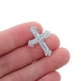 thumbnail image 7 of LOLIPPYY 1 Pack Baptism Confetti Glitter Cross Table Confetti Decorations For Baptism First Communion Baby Shower Birthday Gender Reveals Party Supplies Silver, 7 of 7