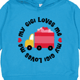 thumbnail image 3 of Inktastic My Gigi Loves Me Toddler Hoodie, 3 of 4