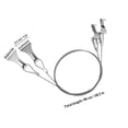 thumbnail image 2 of LOLIPPYY 8Sets Stainless Steel Picture Hanging Hooks and Wire Rail System for Gallery Use, 2 of 6