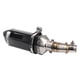 thumbnail image 4 of Sistema de escape Silenciador SlipOn MidPipe con DB Killer apto para Kawasaki Ninja 250R 250 300 Z250 Z300 20082017, 4 of 11