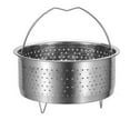 17.5Cm Steamer Insert Steamer Pot Stainless Steel Basket Rice Steamer ...