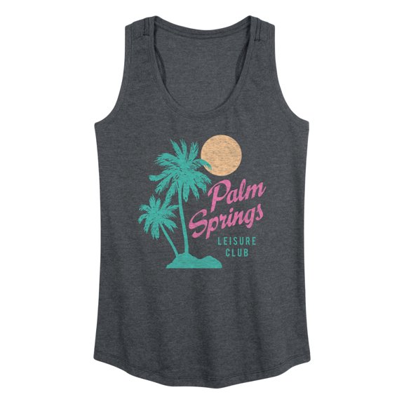 Instant Message - Palm Springs Leisure Club - Women's Racerback Graphic Tank