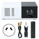 thumbnail image 1 of Mini proyector LED portátil en blanco y negro con soporte - Enchufe AU de 100-240 V, 1 of 10