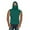 A Green, variant on Fanxing Big & Tall Upf Shirts for Men Sun Protection Shirts with Masks Cooling Hooded Tank Top Lightweight Sleeveless Tees Brown,S