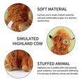 thumbnail image 3 of 12" "Long haired highland cows, large long haired animals, 3 of 4