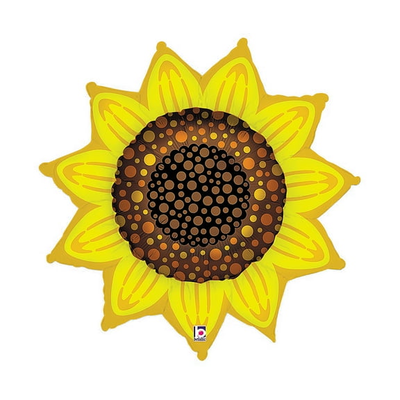 Sunflower 42" Mylar Balloon
