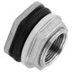 thumbnail image 2 of 2inch Water Tank Connector SUS304 Stainless Steel Thru-Bulk Fitting, 2 of 5