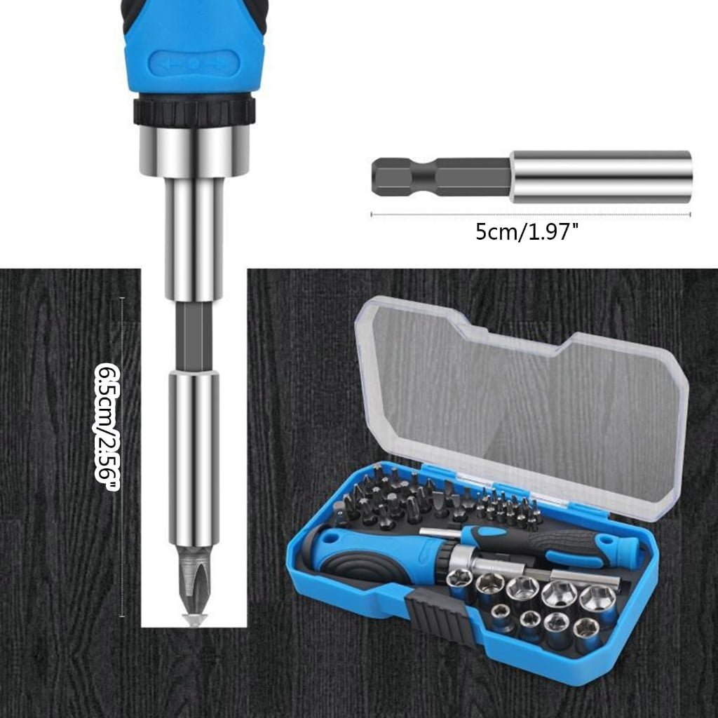 MOMOJIA Multi-function Ratcheting Multitool Screwdriver Set Screwdriver Multi-bit Tool All in One Portable Multi-Purpose Tool