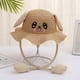 thumbnail image 1 of Sombrero de conejito para bebé con orejas móviles, sombrero de paja de conejo, oreja saltadora, gorra bonita y divertida, sombrero para el sol de ala ancha para niños y niñas, 1 of 5