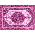thumbnail image 1 of Ahgly Company Indoor Rectangle Persian Pink Traditional Area Rugs, 7' x 10', 1 of 4