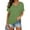 Green, variant on SHITINN Women's Shirts Short Sleeves V Neck Plain Color Soft Loose Fitting Summer T Shirts Women Womens Short Sleeve Blouses Tunic Tops