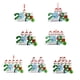 thumbnail image 2 of De Resina De Árbol De Navidad Con Cordón Diy Cubierta De Cara De Nombre Escrito A Mano Colgante De Muñeco De Nieve Decoración De Navidad 2021 Adornos Eigraketly HA043597-05, 2 of 6