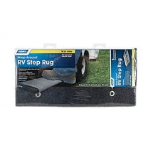 Camco Gray 18 Inch 42925 18" Rv Step Rug-Grey