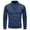 Dark Blue, variant on Men's V Neck Knit Sweater Shirt Style Long Sleeve Slim Fit Casual Pullover Top