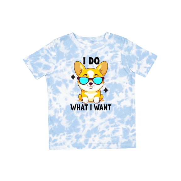 Inktastic Funny Corgi Dog Baby Boy I Do What I Want Boys Toddler T-Shirt