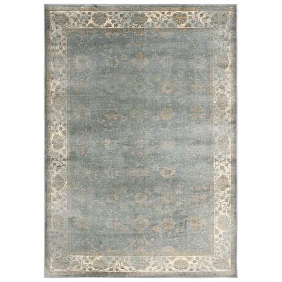 SAFAVIEH Vintage Jamaar Bordered Area Rug, Gray/Multi, 5'1" x 7'6"