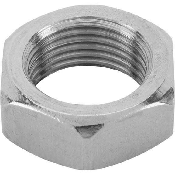 Stainless Jam Nut, 11/16 Inch-18 RH NF Fine Thread