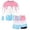 4Pink21, variant on XAOFW Boy's Swimsuit Sets Two Piece Swimwear With Ice Print Long Sleeve Summer Swim Shirts And Shorts For Toddler Kids Water Play Soft Swim Wear 2-3 Years