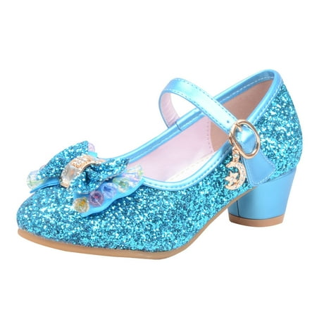 

Shpwfbe Shoes Baby Girls Pearl Bling Bowknot Single Princess Sandals Kids Gifts