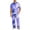Dark Blue, variant on CCRFTGI Mens Pajamas Set Summer Sleepwear Short Sleeve Pjs Set Soft Tie Dye 2 Piece Lounge Set Loungewear with Pockets Dark Blue M