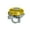 Yellow, variant on Visland Loud Sound Aluminum Alloy Fashionable Bicycle Bell & Horn for Kids Bike