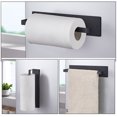thumbnail image 2 of Shisuyan Kitchen Towel Rack Steel 1Set 9.3X2.6In, 2 of 8