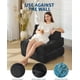 thumbnail image 4 of Yeshouse Sofá cama plegable 3 en 1, 190 x 87 x 22 cm, convertible individual con almohada y respaldo, portátil, para sala de estar y dormitorio, 4 of 8