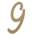 thumbnail image 1 of Wooden Letter Unfinished, Marvelous Font, Craft Cutout, 1 of 3