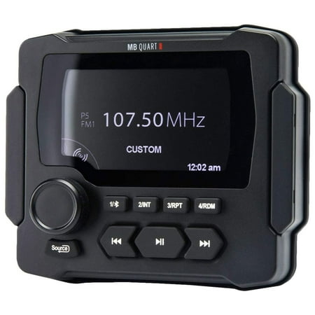 MB Quart - In-Dash Digital Media Receiver - Built-in Bluetooth - Black
