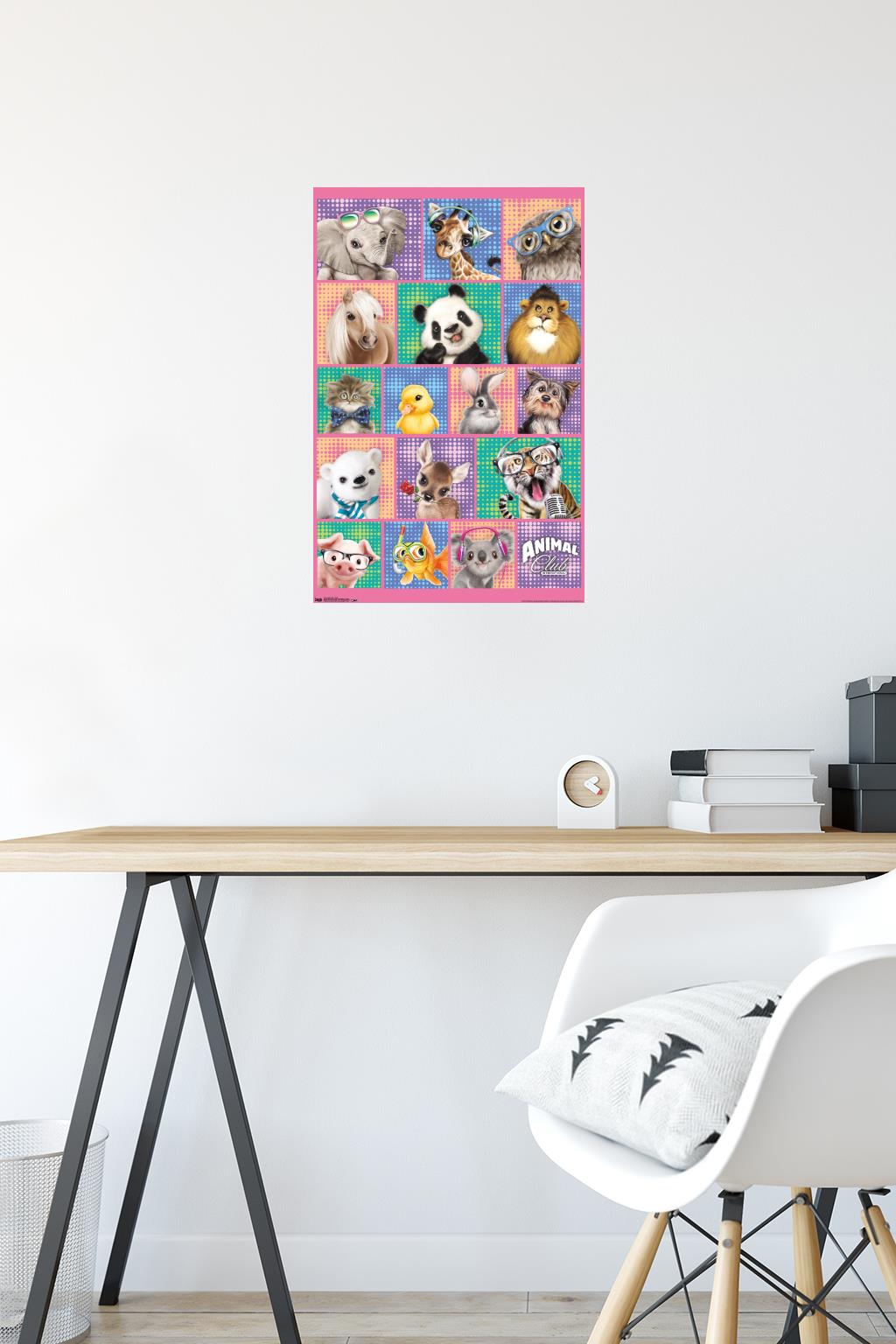 Animal Club - Group Wall Poster, 14.725" x 22.375"