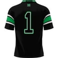thumbnail image 3 of Men's GameDay Greats #1 Black Marshall Thundering Herd Football Jersey, 3 of 4