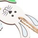 thumbnail image 3 of Funny Garden Ornaments Wooden Bunny Shape Easter Still Life Photography Assorted Color Photo Props 20Pcs, 3 of 4